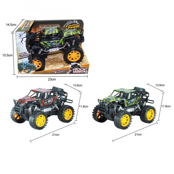 Carro Mad Runner Xspeed Rock Crawler Surt/2 3a+(444132)