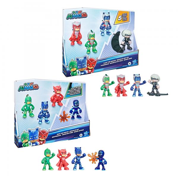 PJ Mask Mini Figuras Misión Nocturna-Misión del Alto Vuelo Surt/2 3a+