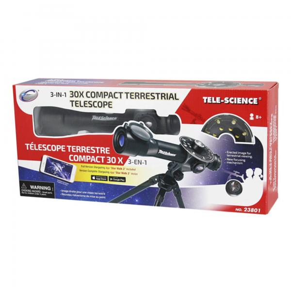 Telescopio Terrestre 30X 3en1 8a+