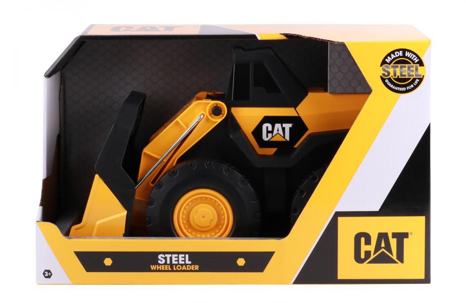 Vehículo de Construcción Cat Cargador Frontal Acero-Plastico 3a+