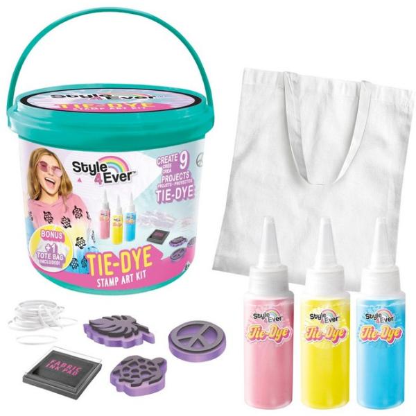 Balde Arte de Sellos Tie-Dye Style 4Ever 8a+