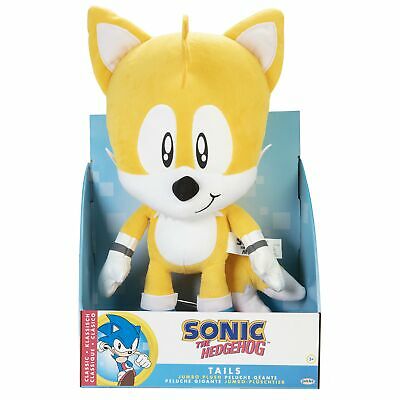 Peluche Jumbo Tails Sonic 30 Anversario 3a+