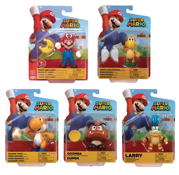 Figura Super Mario Grande Blister Surt/5 3a+