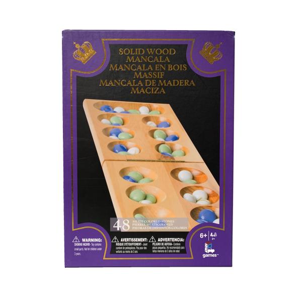 Juego Mancala Madera Sólida 6a+