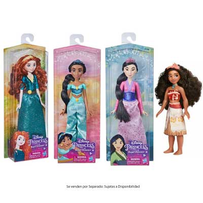 Muñecas Princesas Disney Royal Shimmer Surt/5 3a+
