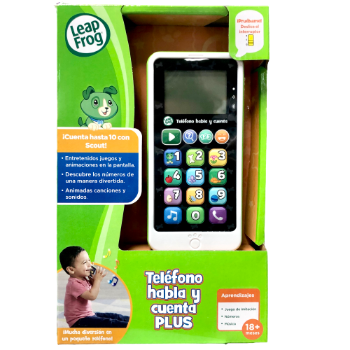 Teléfono Scout Habla y Cuenta 18m+