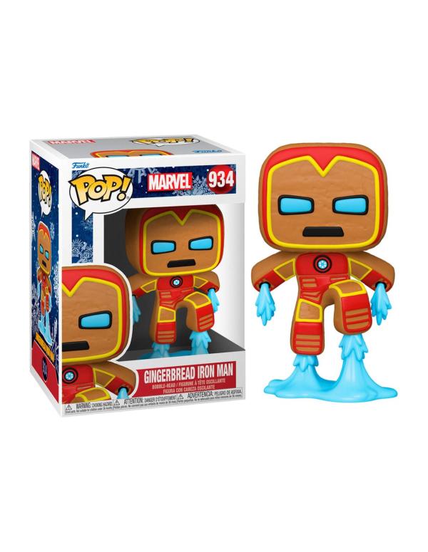 Figura Funko Pop! (943) Iron Man Galleta de Jengibre 3a+