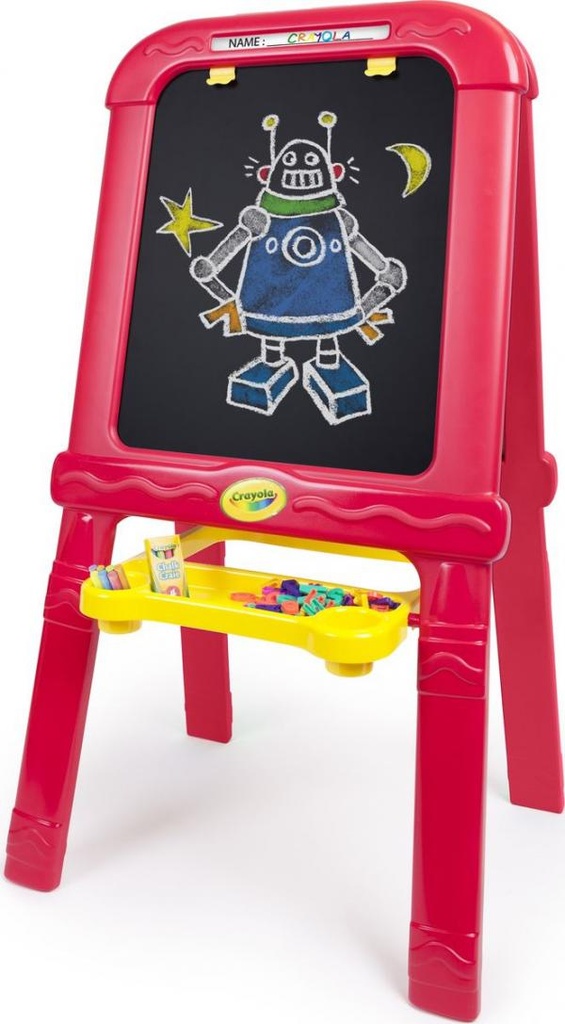 Pizarra Roja Doble Caballete  85pzs  3a+