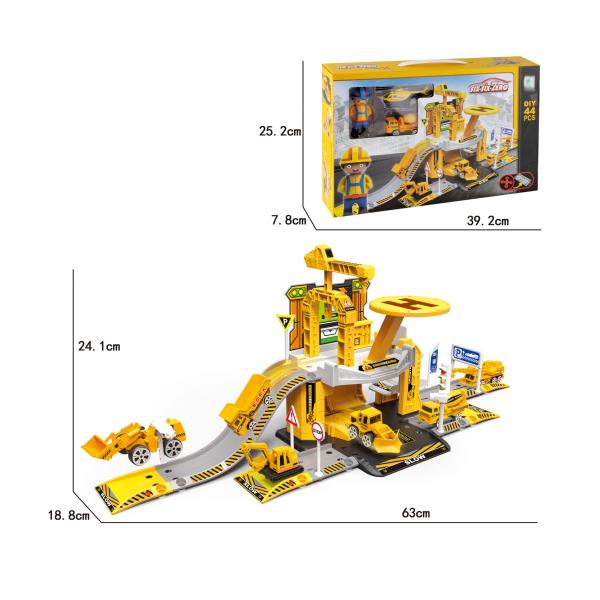 Estación Ingenieria y Vehículos de Construcción 44pzs 3a+(436700)