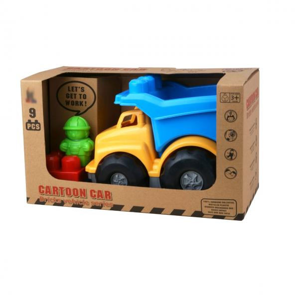 Vagoneta de Construcción Azul 9 pzs 3a+ (438520)