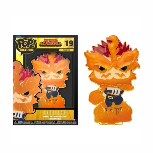 [FK40352] Figura 2D Funko Pop! Pin (19) My Hero Academia Endeavor 6a+
