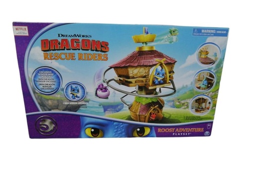 [BT6060117] Set de Juego Aventura en el Refugio Dragons Rescue Riders 4a+
