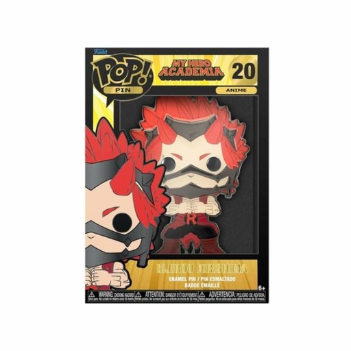 [FK40108] Figura 2D Funko Pop! Pin (20) My Hero Academia Eijiro Kirishima 6a+