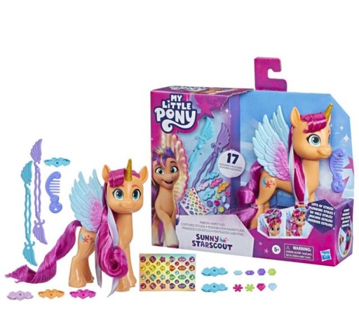 [HBF3873] My Little Pony Sunny Starscout Peinados con Estilo 17 acces 5a+