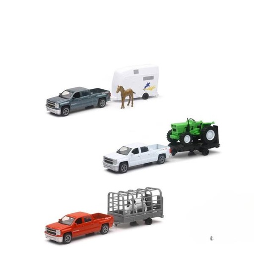 [TY19595] Carro 1:43 Chevrolet Silverado 1500 Surt/3 5a+