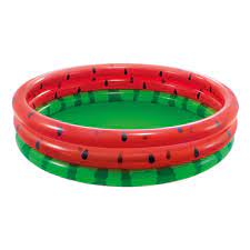 [INT58448] Piscina Inflable 3 Anillos Sandía 1.68x38cm 3a+