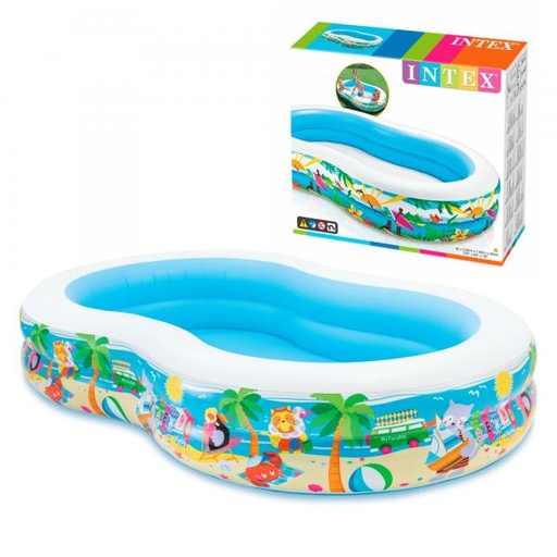 [INT56490] Piscina Familiar 262x160x46cm 3a+ C3