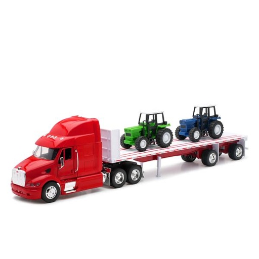 [TY10283A] Trailer Peterbilt 387 con Tractores 1:32 8a+