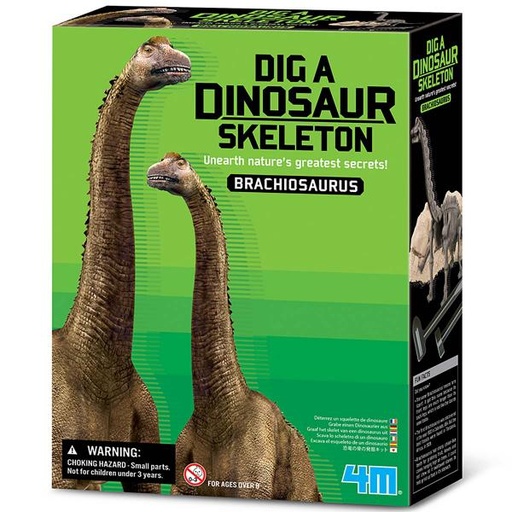 [4M3237] Kidz Labs Cava y Arma Tu Fósil de Brachiosaurus 8a+