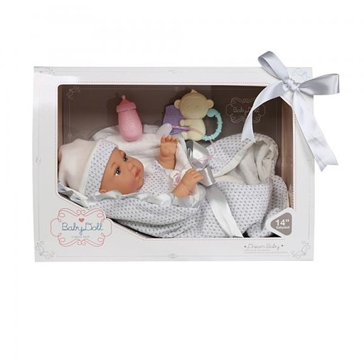 [WW8553] Bebé con Caja de Regalo Baby Doll Collection (440523)
