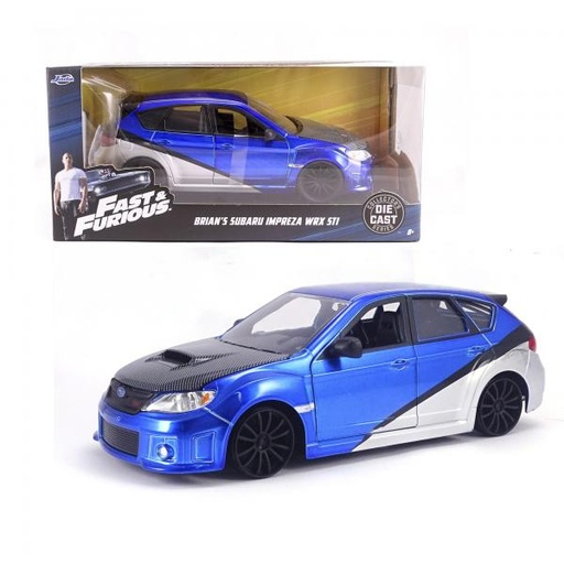 [JA99514] Carro Brian´s Subaru Impresa WRX STI Rapidos y Furiosos Esc:1:24  8a+