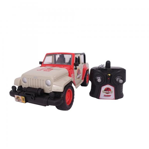 [JA32132] Carro R/C Jurassic World Jeep Wrangler 2014 1:16 6a+