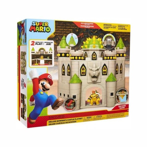 [JP400204] Castillo Deluxe de Bowser 19pzs Super Mario 3a+