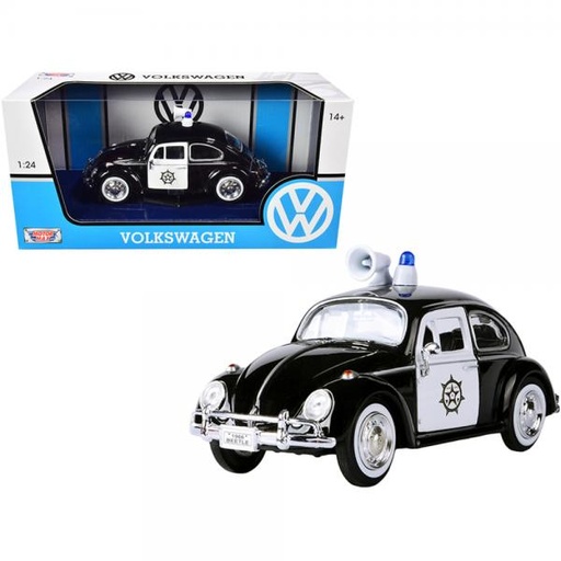 [MX79578] Carro 1:24 Volkswagen Beettle Policia 14a+