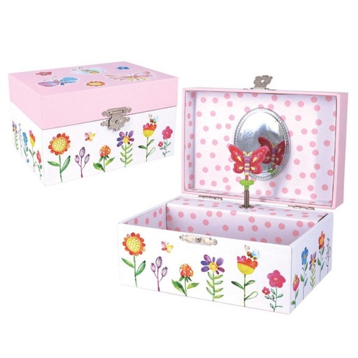 [CM92046B] Joyero Musical Mariposa 3a+