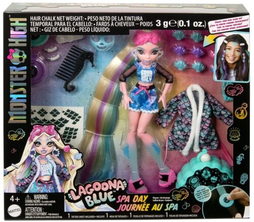 [MTHKY69] Muñeca Monster High con Set de Juegos 4a+ Lagoona Blue