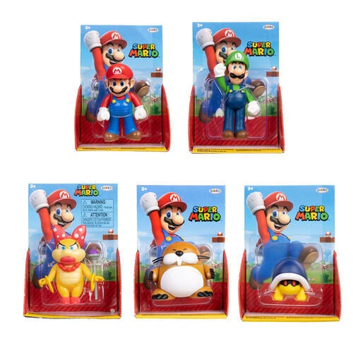 [JP413634] Figuras Nintendo Super Mario Bross Displ/14 Surtido 3a+