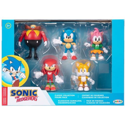 [JP414524] Figuras Clasicas de Colección de Sonic the Hedgehog set/5 3a+