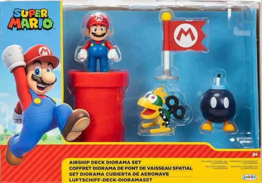 [JP416344] Figuras Super Nintendo Set Diorama Cubierta de Aeronave 3a+