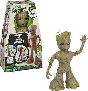 [HBF8027] Figura de Marvel I Am Groot C/ Sonido y Crezco y Bailo 4a+