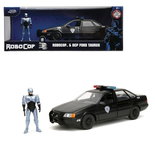 [JA33743] Carro Ford Taurus 1986 con Figura Robocop Esc:1:24 8a+