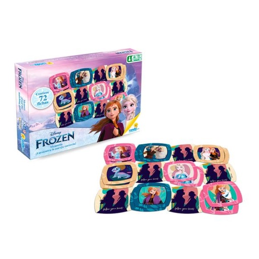 [RN12379] Juego de Memoria Disney Frozen 72Pzs 3a+