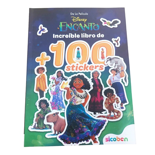 [ES35016] Libro de 100 Stickers de Disney Surt/4 3a+