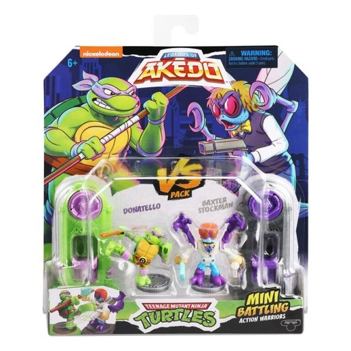 [BT15241] Figuras Legends Akedo Tortugas Ninja 6a+ ( Surtido de 3 Se Venden por Separado )