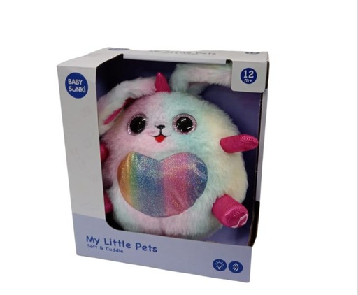 [WW19291] Mi Pequeña Mascota Multicolor c/ Luz y Sonido 12m+ (450454)