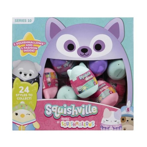 [JZSQM0055] Peluches Sorpresas Mini Squishmallows C/ Accesorios Displ/24 Surt/3 3a+ (50676 )