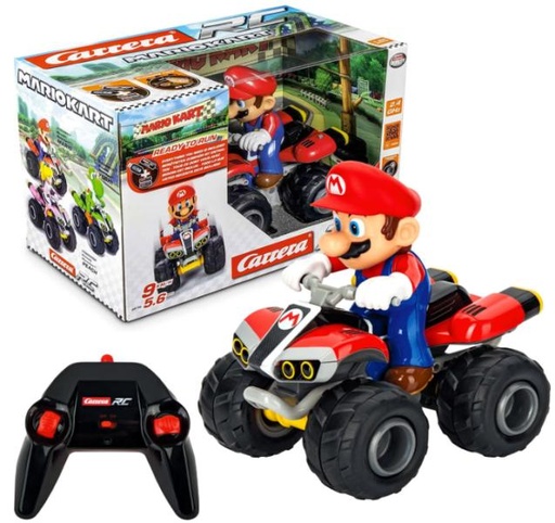 [CC0996X] Vehiculo Cuadraciclo R/C de Mario Kart Mario Bros 6a+ (370200996)   (10554)