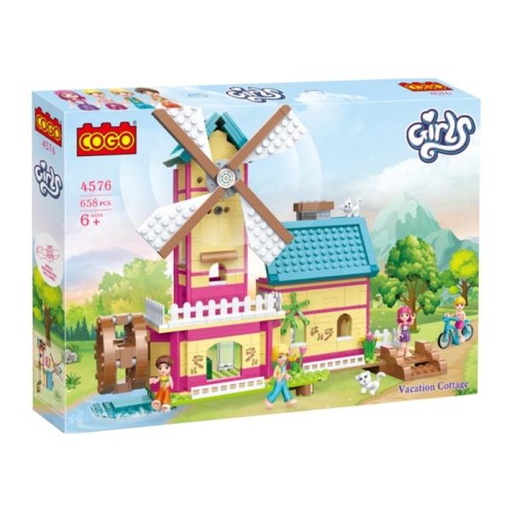 [CO4576] Casa de vacaciones 658 piezas.