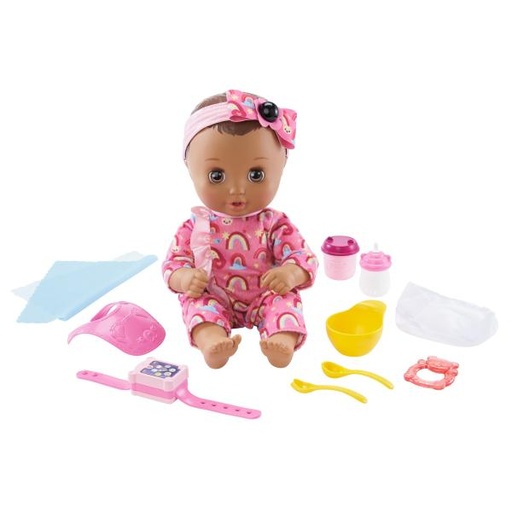 [MTHHJ18] Little Mommy ¡ El Reloj de Ayuda a Cuidarme! 10 Accessorios 3a+