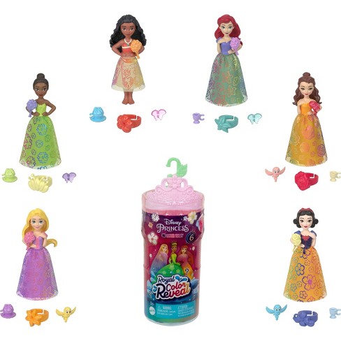 [MTHRN56] Muñecas Disney Princesas Royal Color Reaveal Sorpresa 3a+
