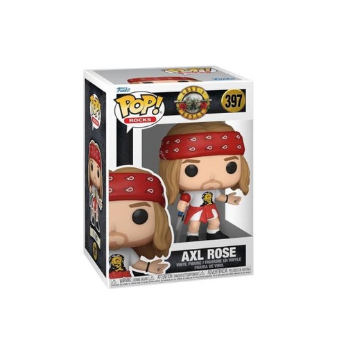 [FK80482] Figura Funko Pop! Guns n Roses (397) Axl Rose 3a+