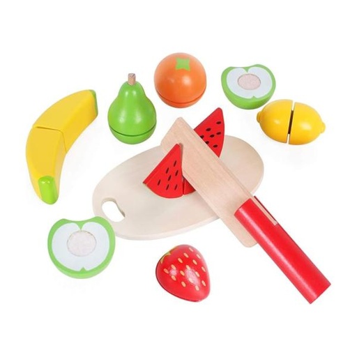 [HIE3182] Juego de Frutas de Madera 7Pzs 2-10 Años