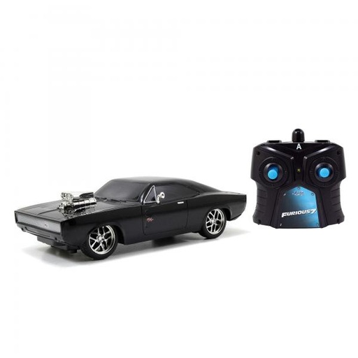 [JA97044] Carro R/C Rapidos y Furiosos Dom'S Dodge Charge R/T 6a+