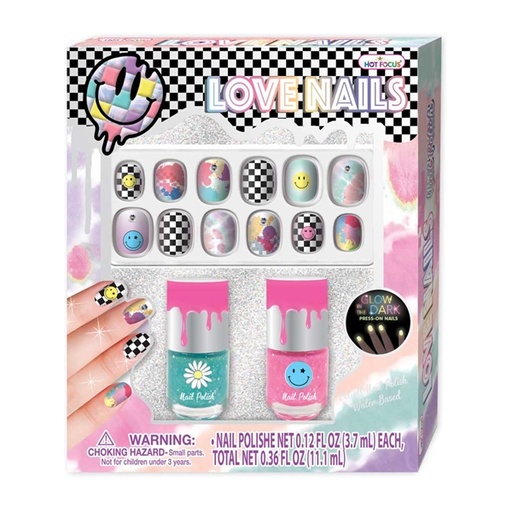 [HF040CV] Set para Decorar Uñas de Caritas 5a+