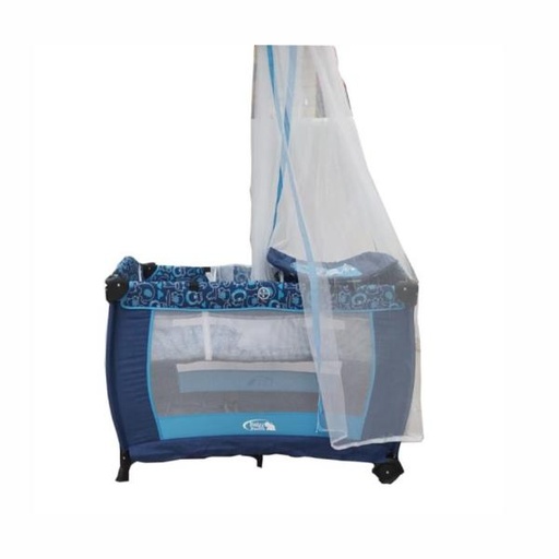 [AC211029308] Encierro con  Cambiador /Mosquitero  Color Azul 0m+