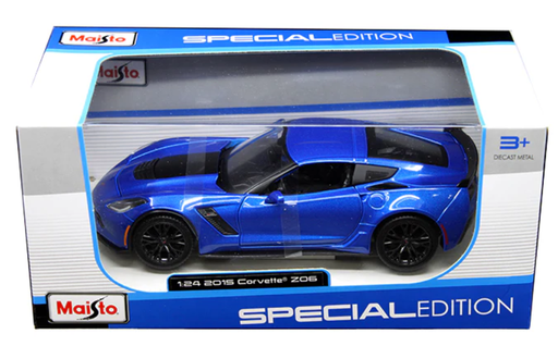 [MB31133] Carro Corvette ZO6 Azul Metálico 2015 Esc: 1:24 3a+